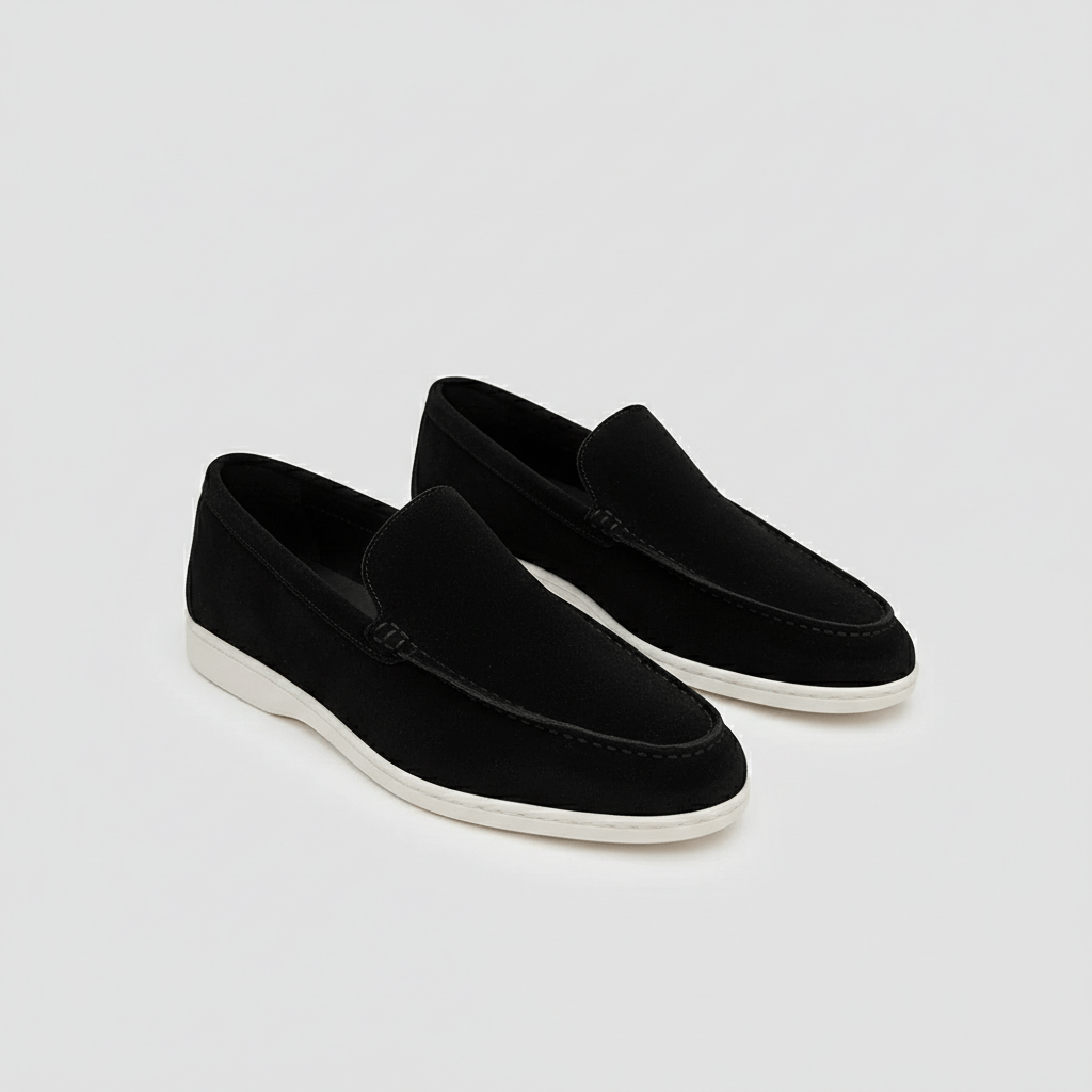 Comfortable Slip-On Loafers with Padded Insoles