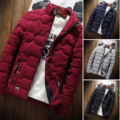Men's Slim Water Resistant Spring Coat - OutfitLondon