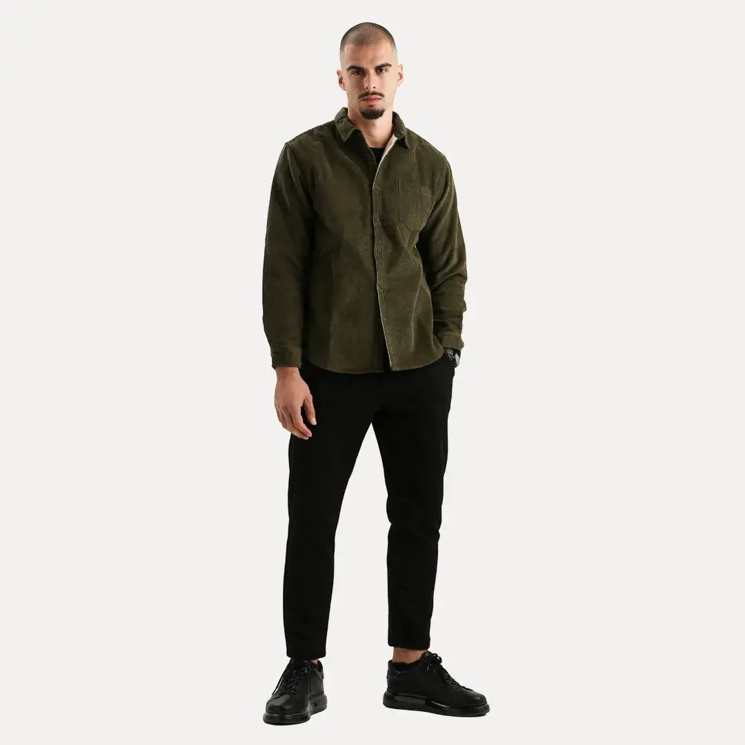Men's Knit Turtleneck Sweater