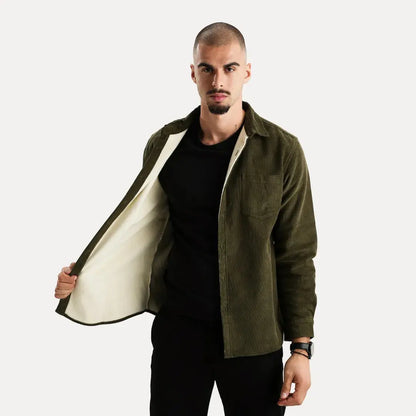 Men's Knit Turtleneck Sweater
