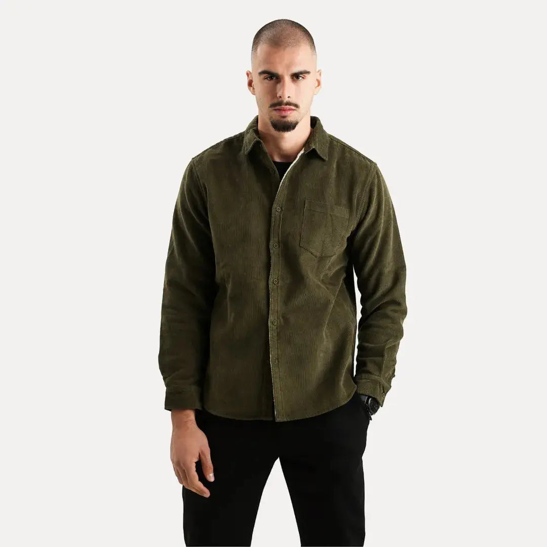 Men's Knit Turtleneck Sweater