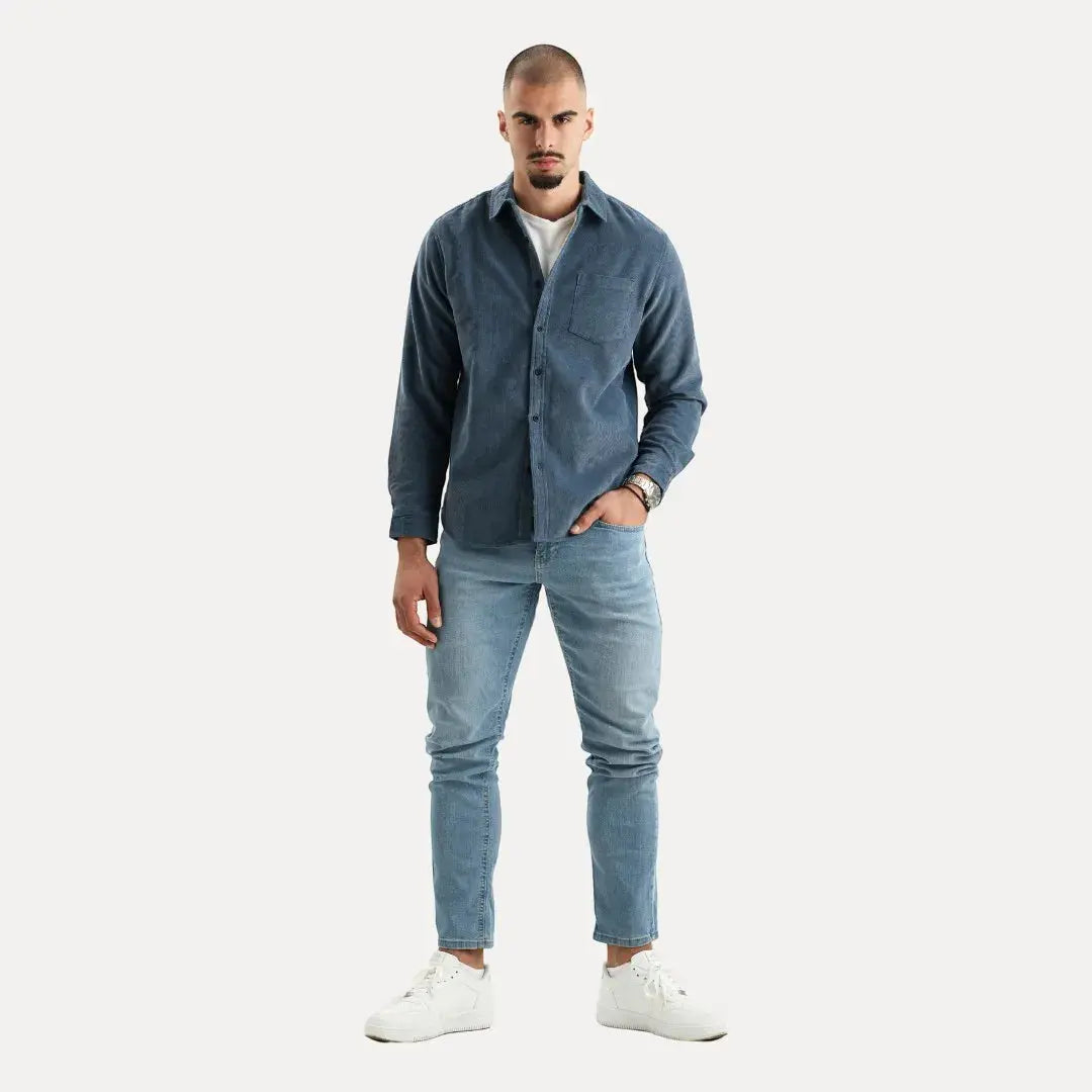 Men's Knit Turtleneck Sweater