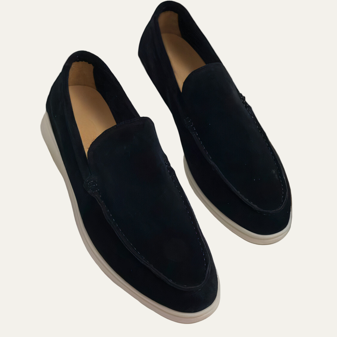 Men's Leather Slip On Dress Loafers