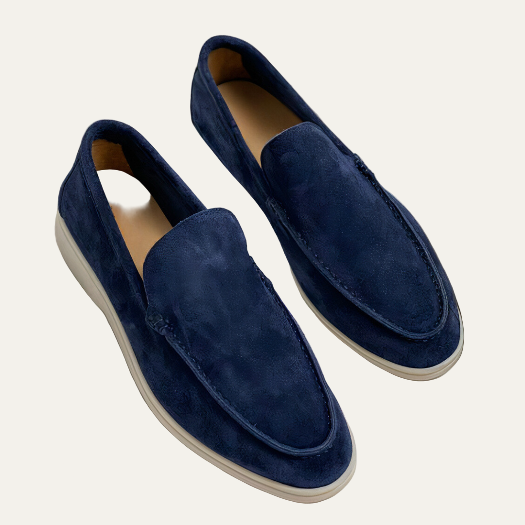 Men's Leather Slip On Dress Loafers