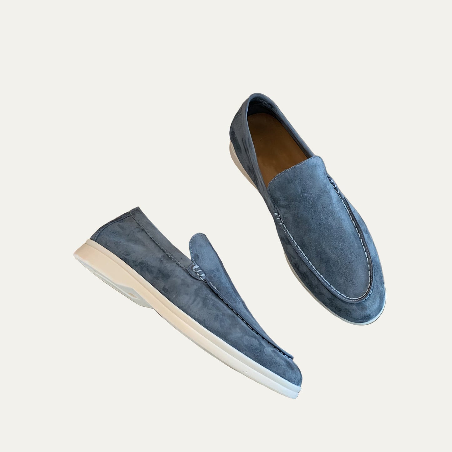 Men's Leather Slip On Dress Loafers