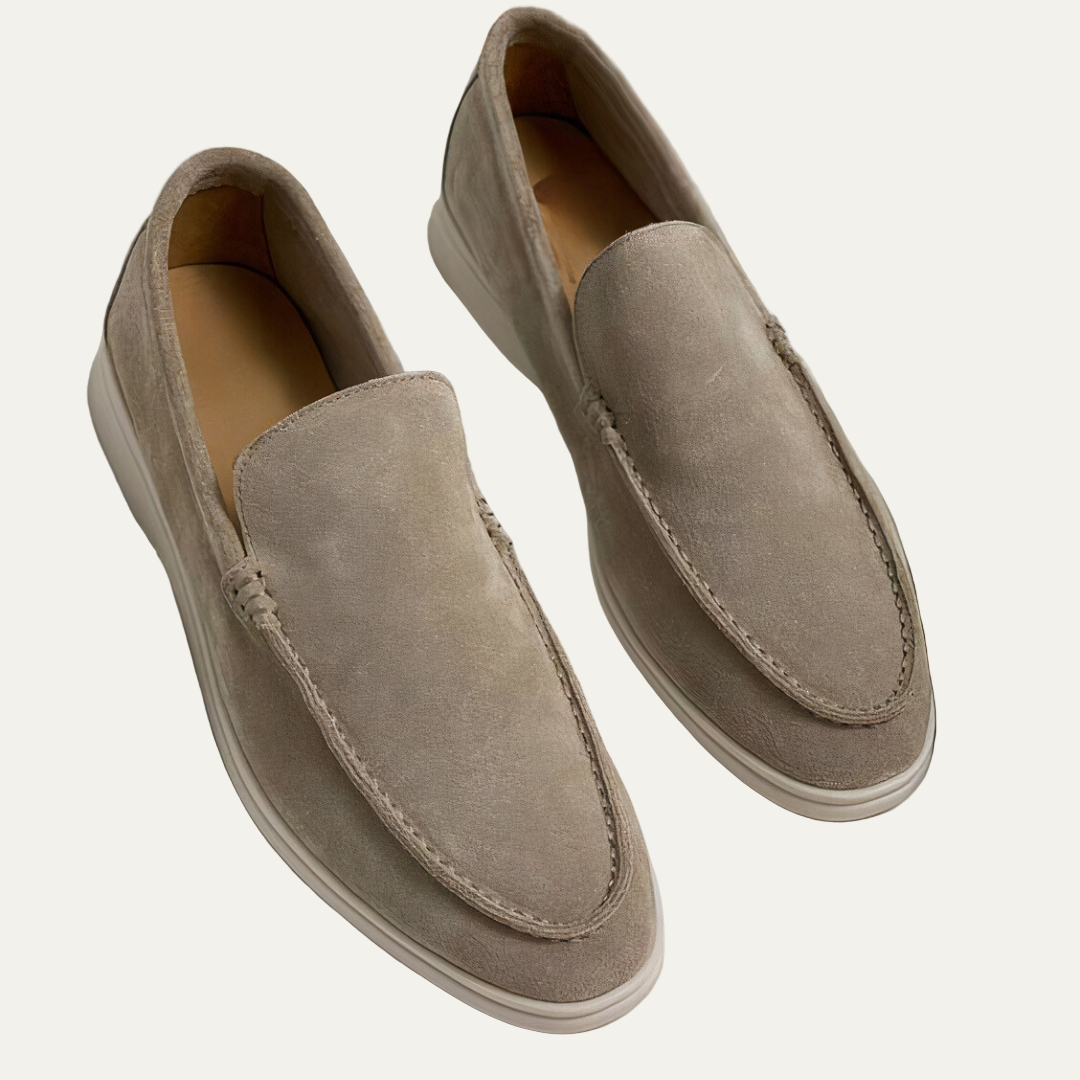 Men's Leather Slip On Dress Loafers