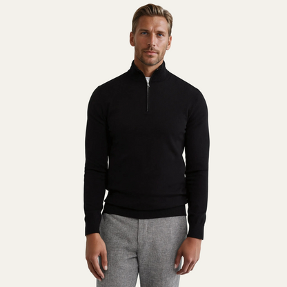 Men's Simple Crew Neck Knit Sweater
