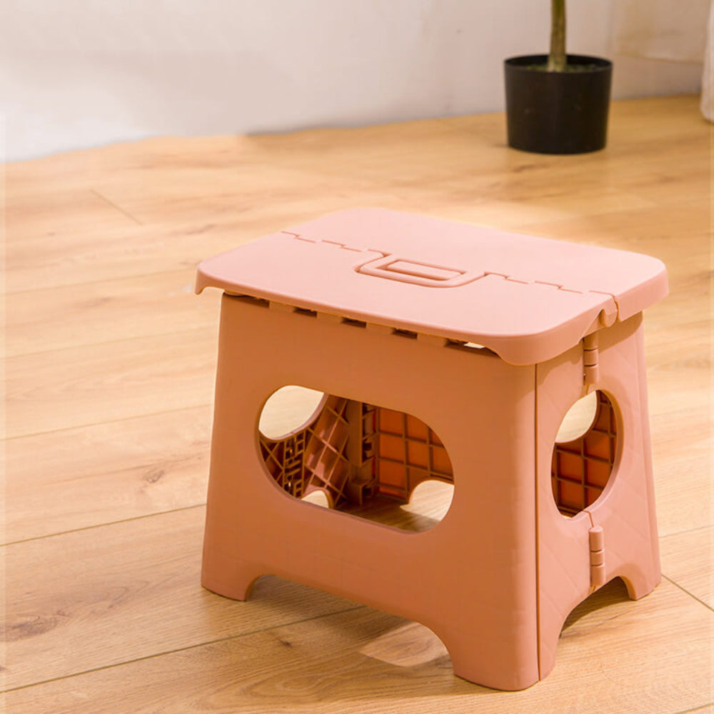 Compact Folding Step Stool with Easy Grip