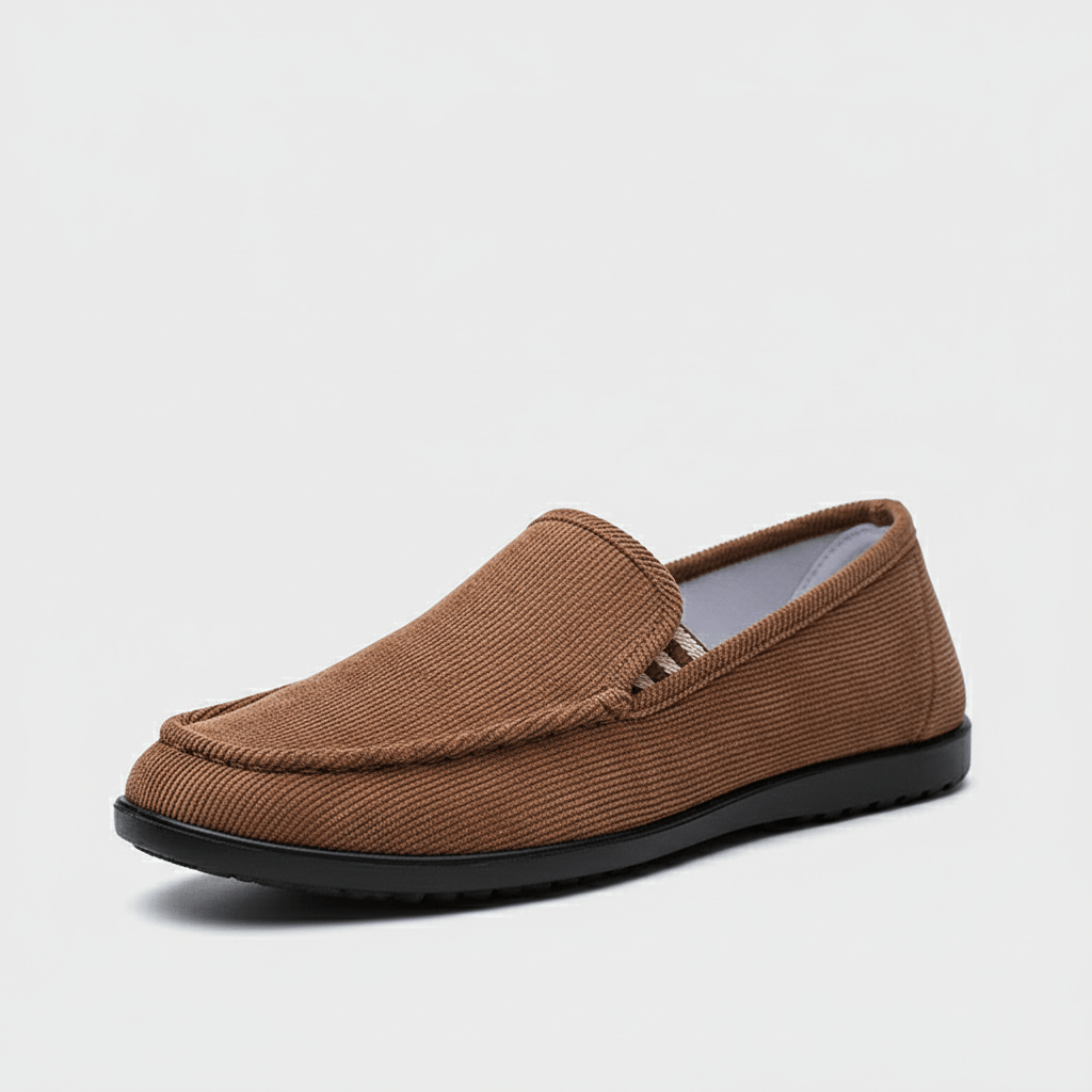 Comfortable Slip-On Loafers with Rubber Soles - OutfitLondon