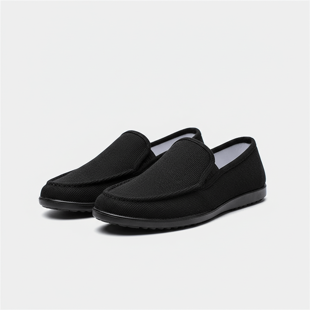 Comfortable Slip-On Loafers with Rubber Soles