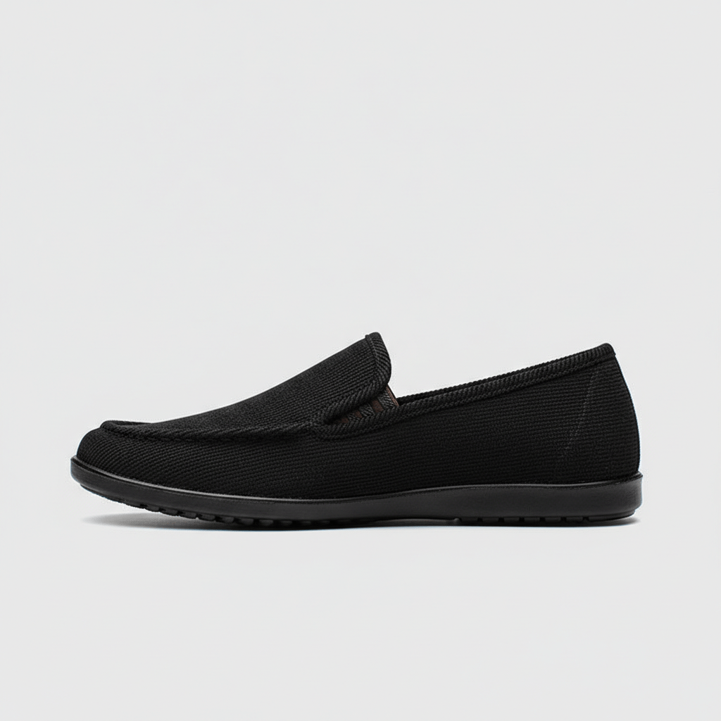 Comfortable Slip-On Loafers with Rubber Soles
