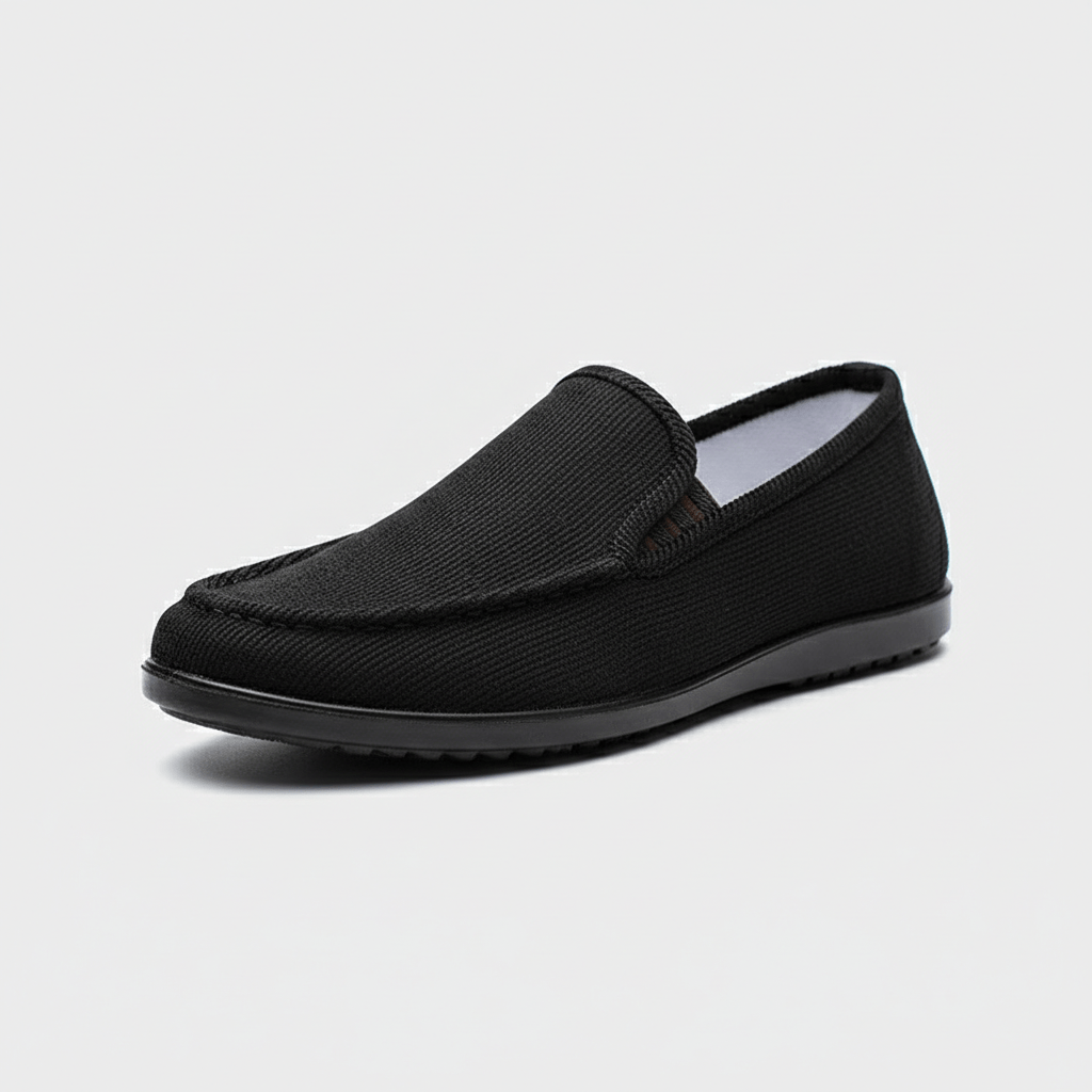 Comfortable Slip-On Loafers with Rubber Soles