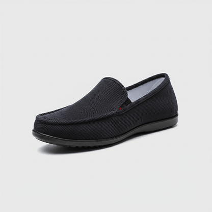 Comfortable Slip-On Loafers with Rubber Soles