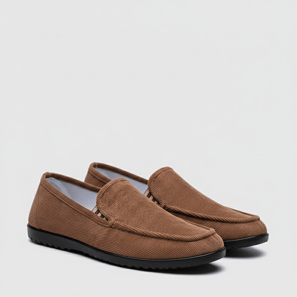 Comfortable Slip-On Loafers with Rubber Soles