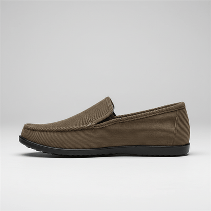 Comfortable Slip-On Loafers with Rubber Soles