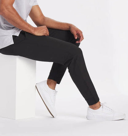 Comfortable Slim Fit Elastic Pants - OutfitLondon