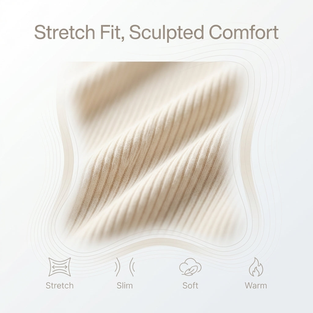 Fitted Ribbed Tank Top with Spaghetti Straps