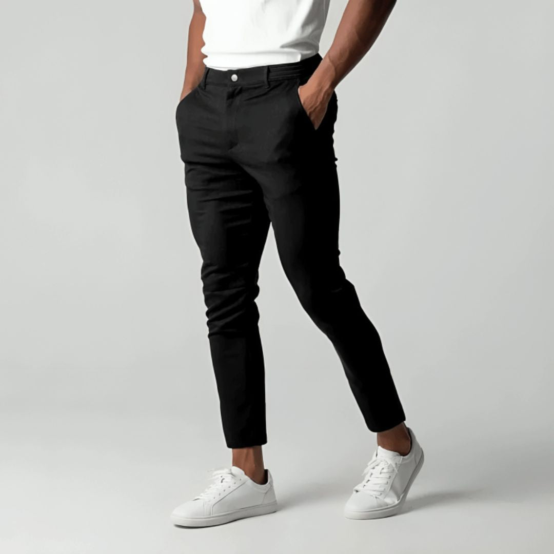 Comfortable Fit Mens Chino Trousers - OutfitLondon