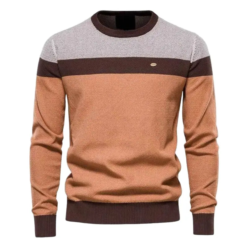 Classic Horizontal Line Men's Sweater - OutfitLondon