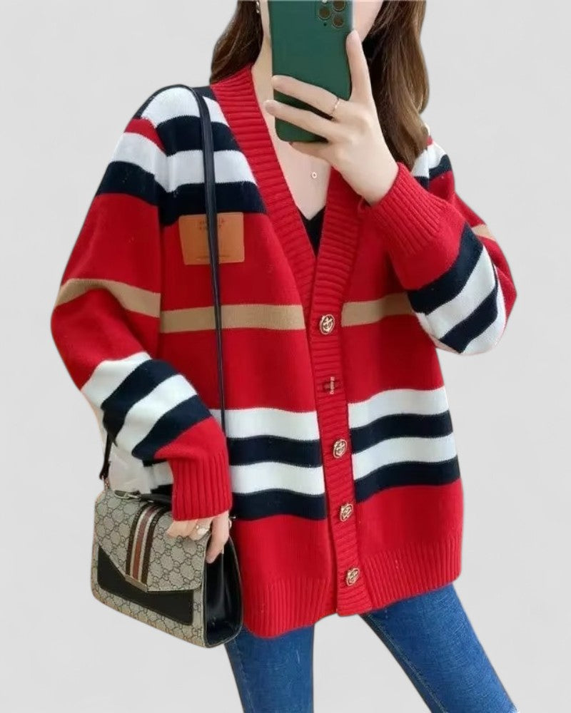 Soft V-Neck Cashmere Sweater for Women
