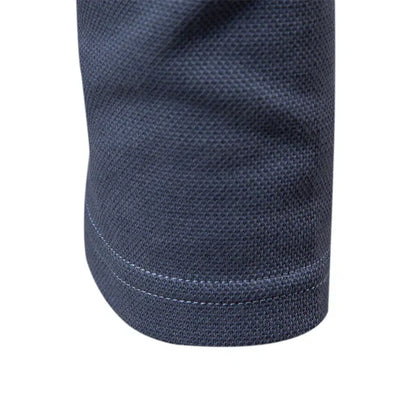 Classic Fit Mens Long Sleeve Polo Shirt