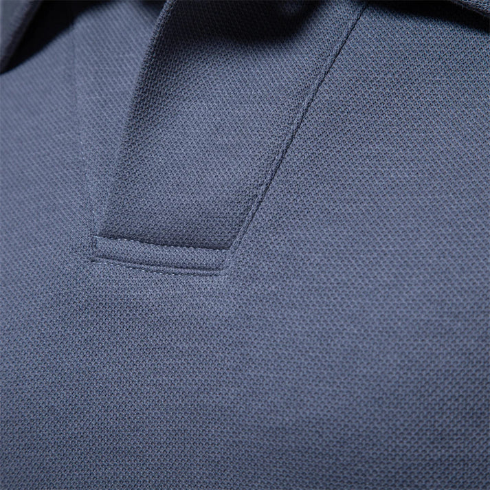 Classic Fit Mens Long Sleeve Polo Shirt