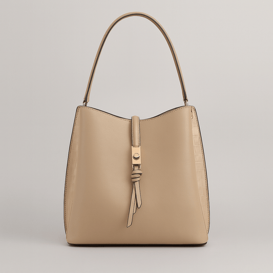 Fashionable Hobo Bag with Exotic Details - OutfitLondon
