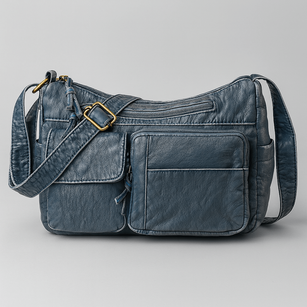 Ladies Classic Multi Pocket Tote Bag - OutfitLondon