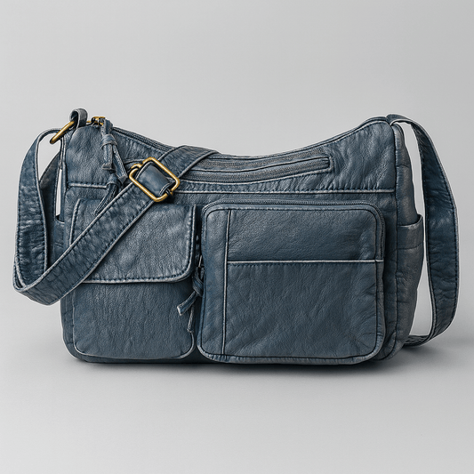 Ladies Classic Multi Pocket Tote Bag - OutfitLondon