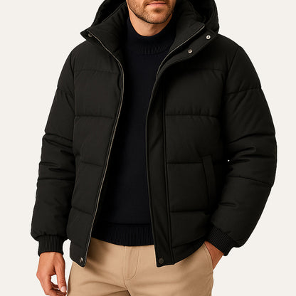 Warm Waterproof Men's Down Puffer Jacket