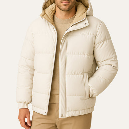 Warm Waterproof Men's Down Puffer Jacket