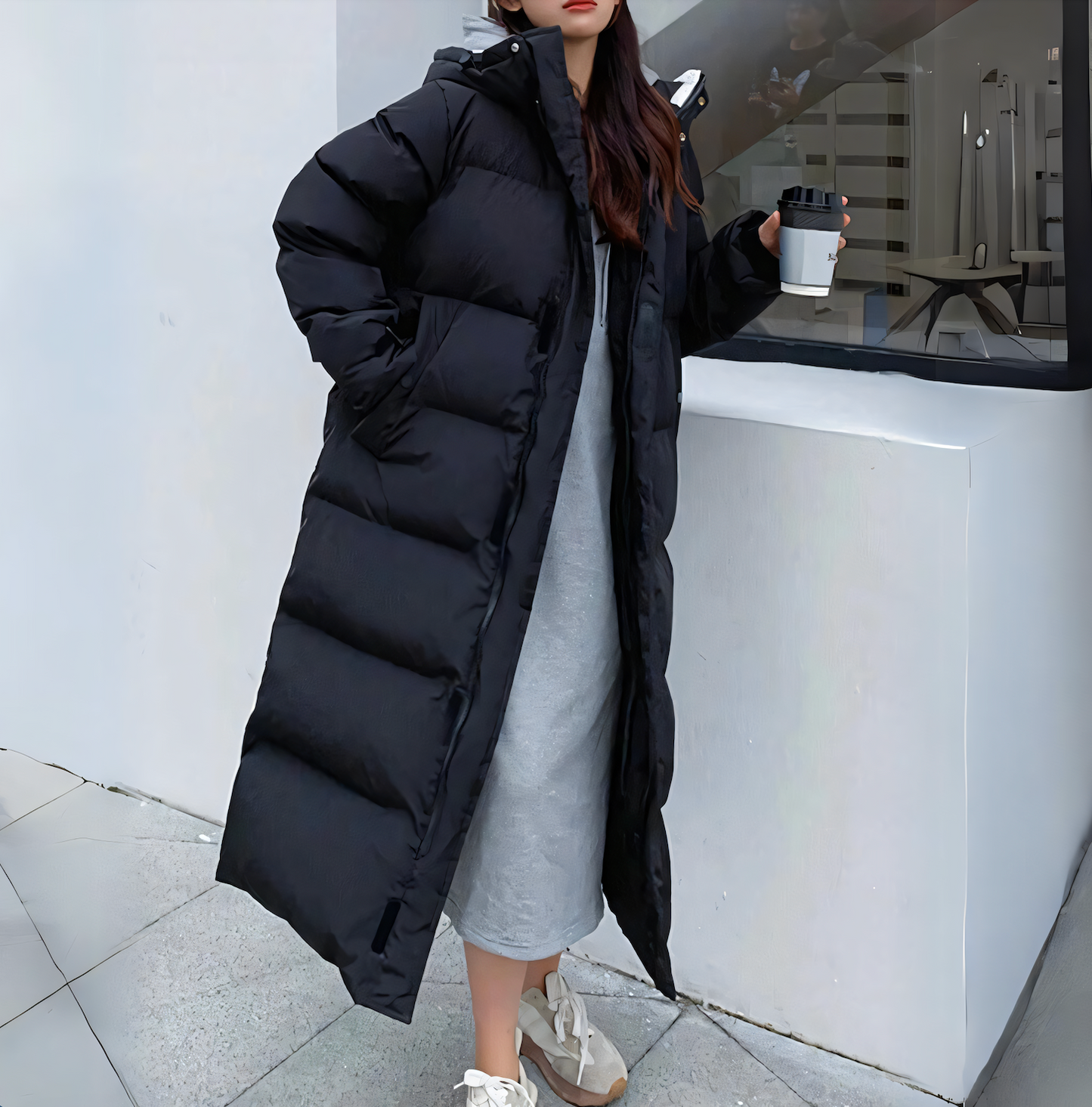 Warm Women's Down Winter Coat