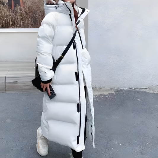 Warm Women's Down Winter Coat - OutfitLondon