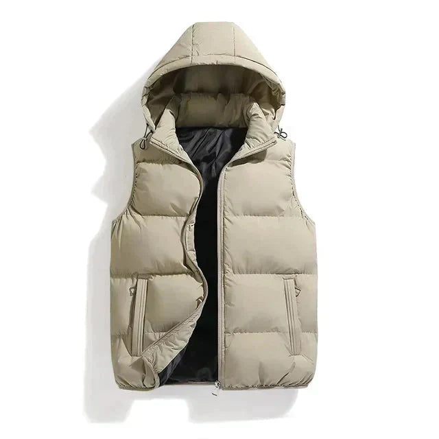 Warm Waterproof Mens Puffer Vest