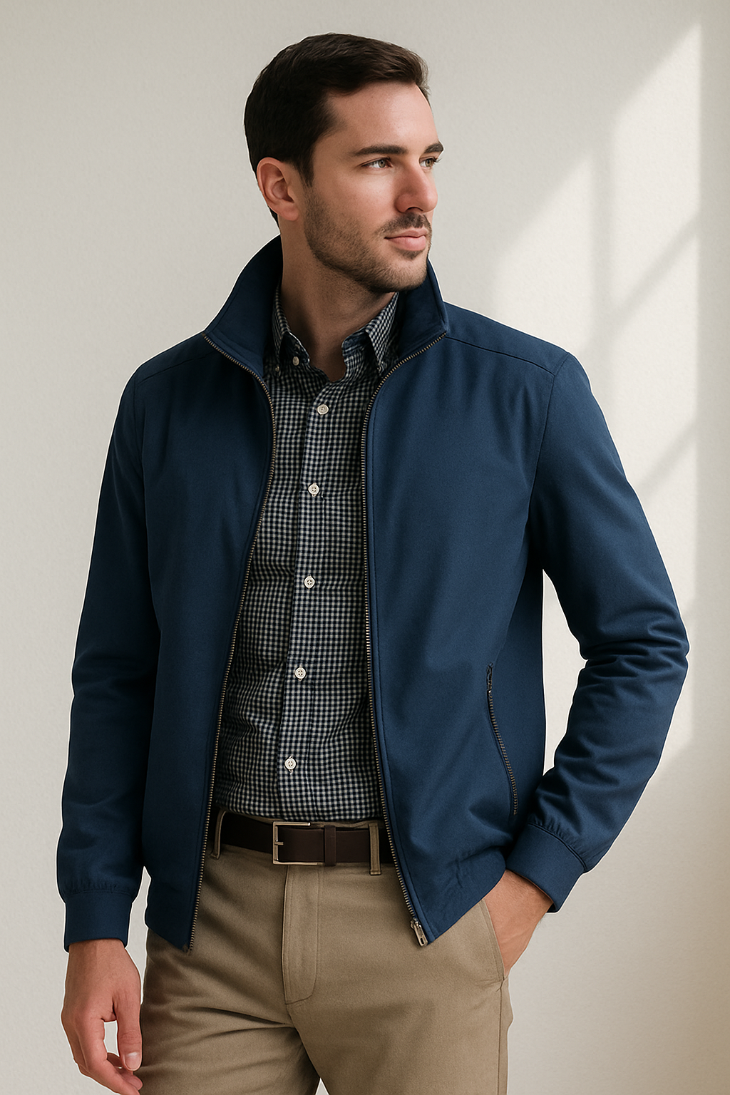 Breathable Water Resistant Men's Summer Windbreaker Jacket