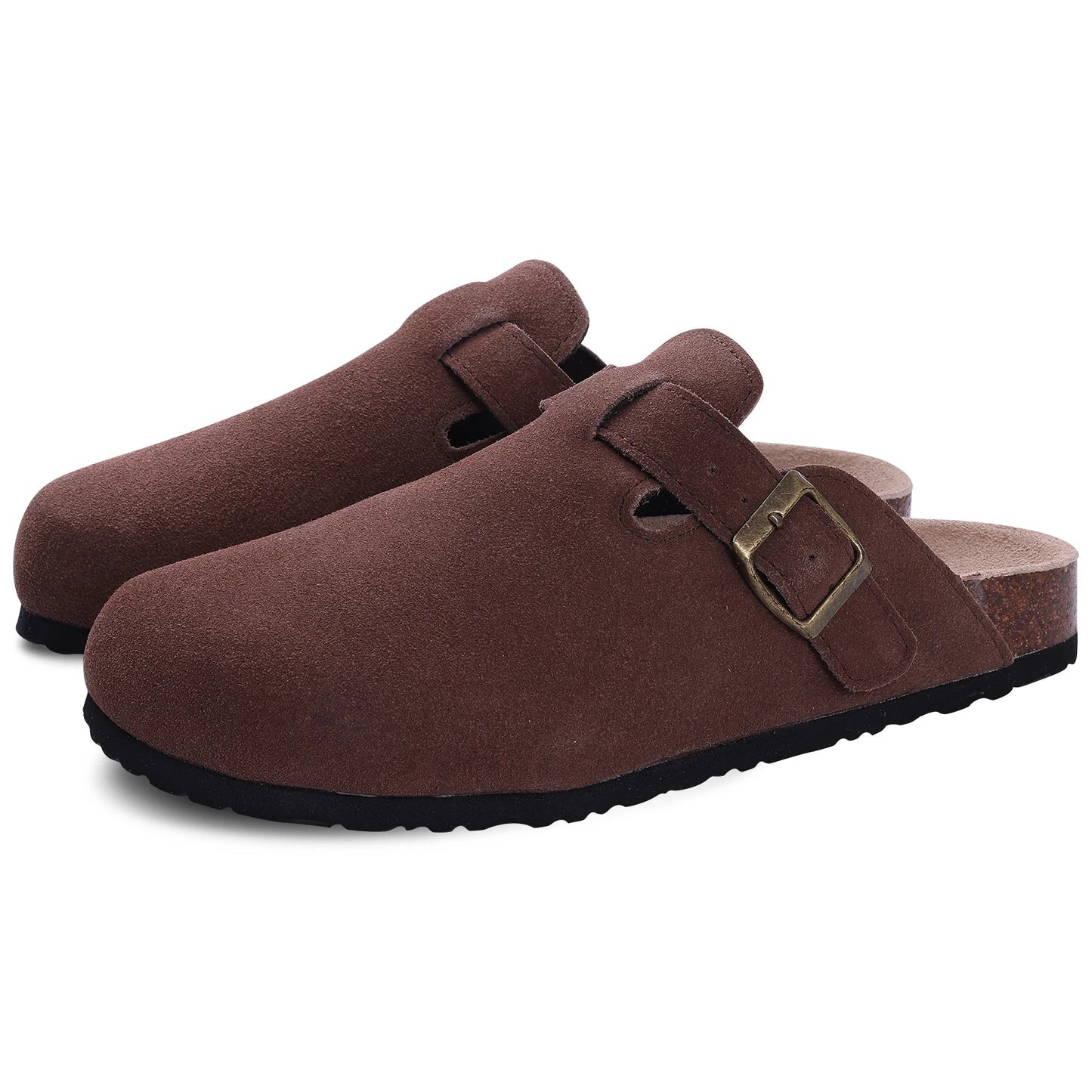 Soft Women's Suede Slip-On Shoes with Arch Support