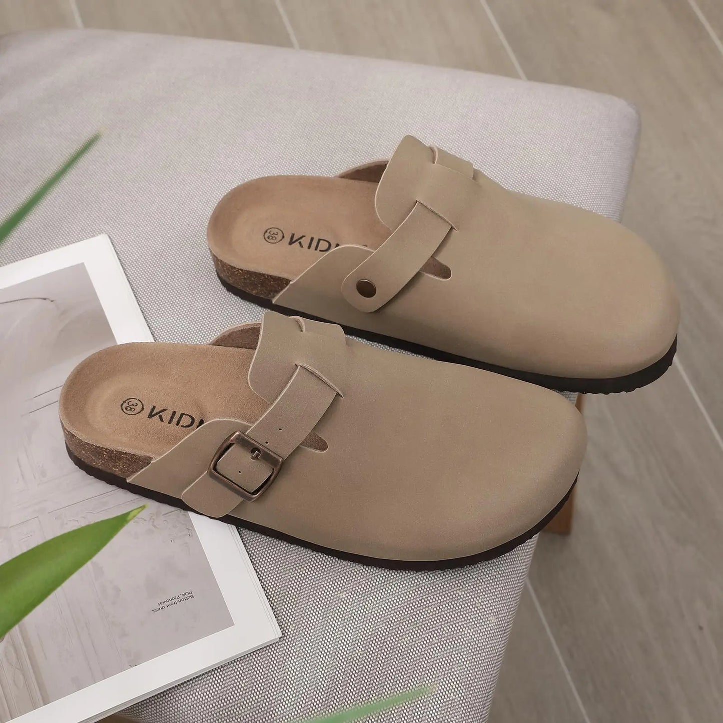 Soft Women's Suede Slip-On Shoes with Arch Support