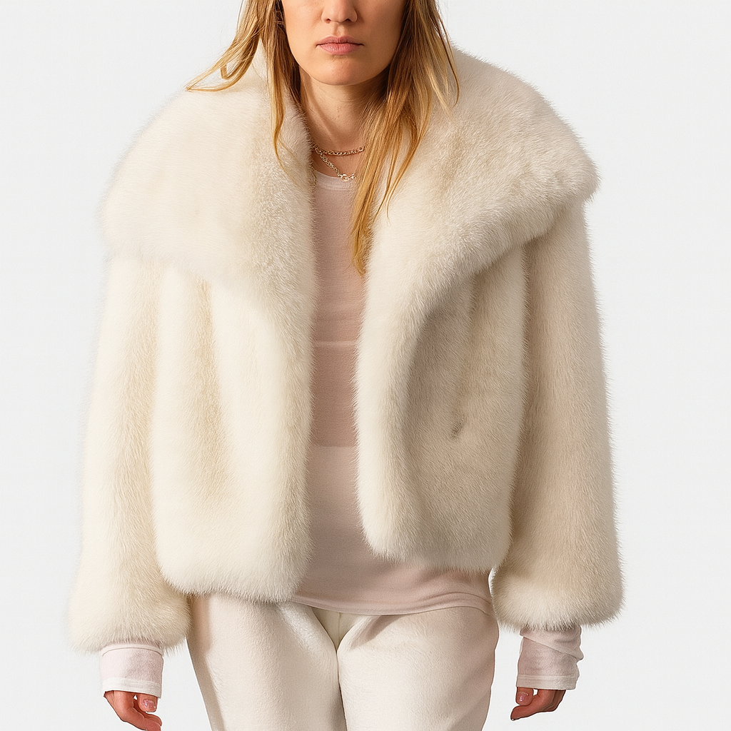 Luxury Faux Fur Coat for Women