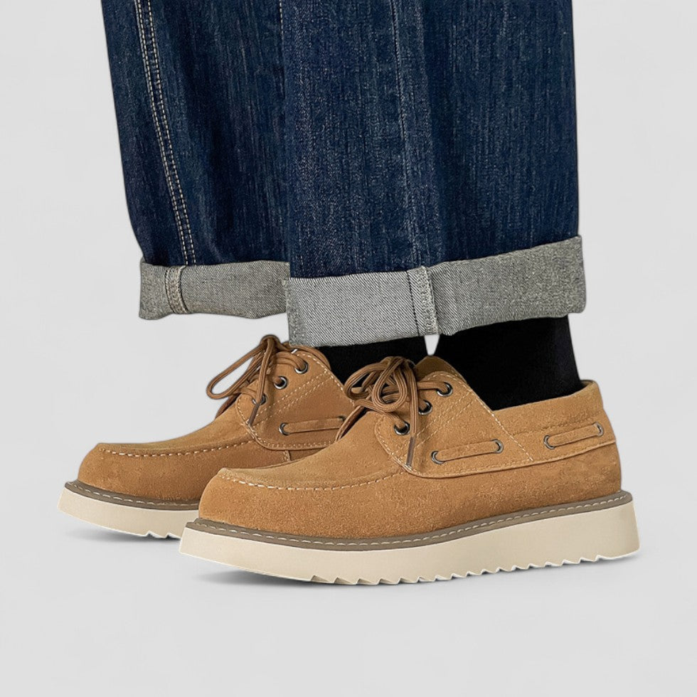 Soft Leather Comfortable Sneakers for Men