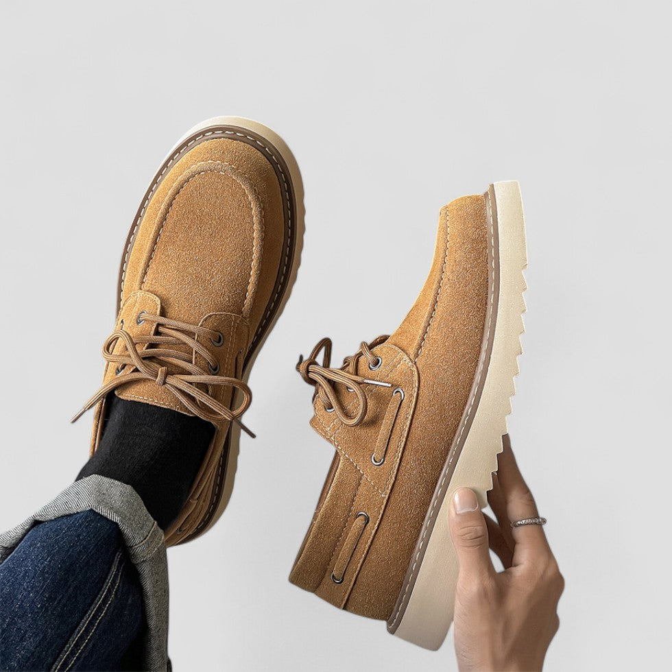 Soft Leather Comfortable Sneakers for Men