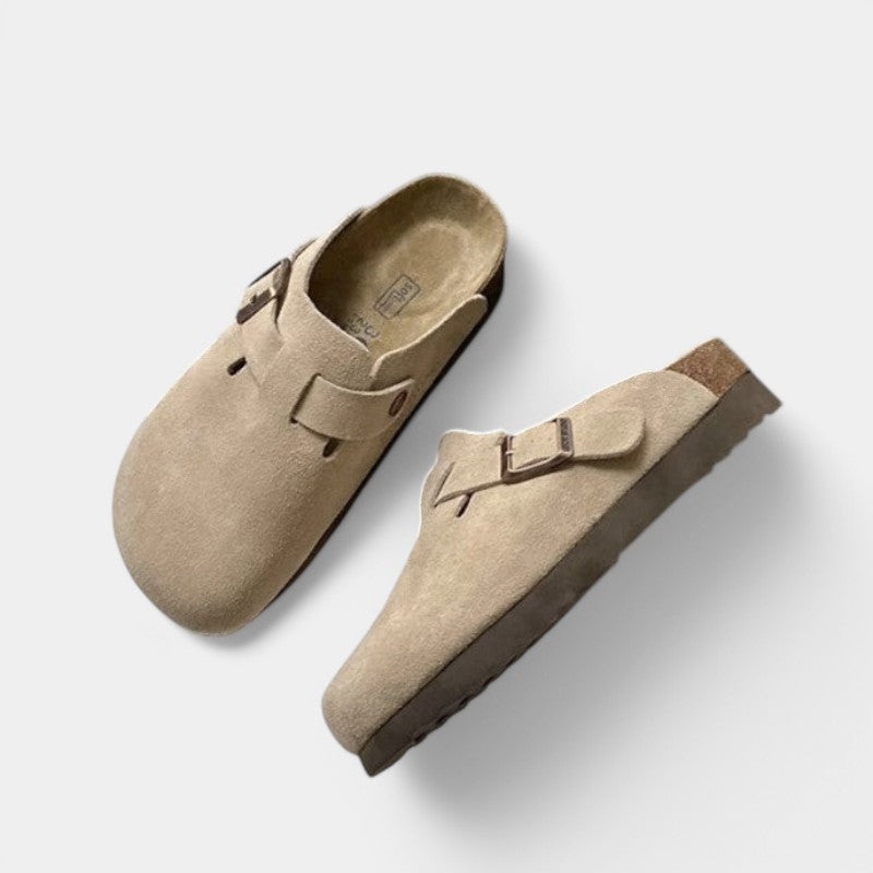 Men's Comfortable Leather Slip On Shoes - OutfitLondon