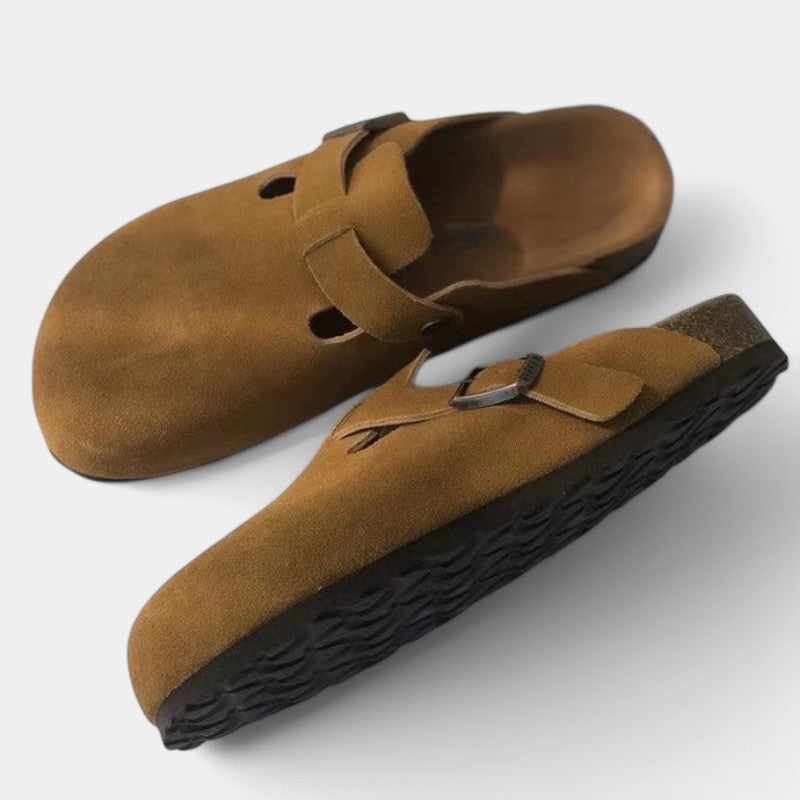 Men's Comfortable Leather Slip On Shoes