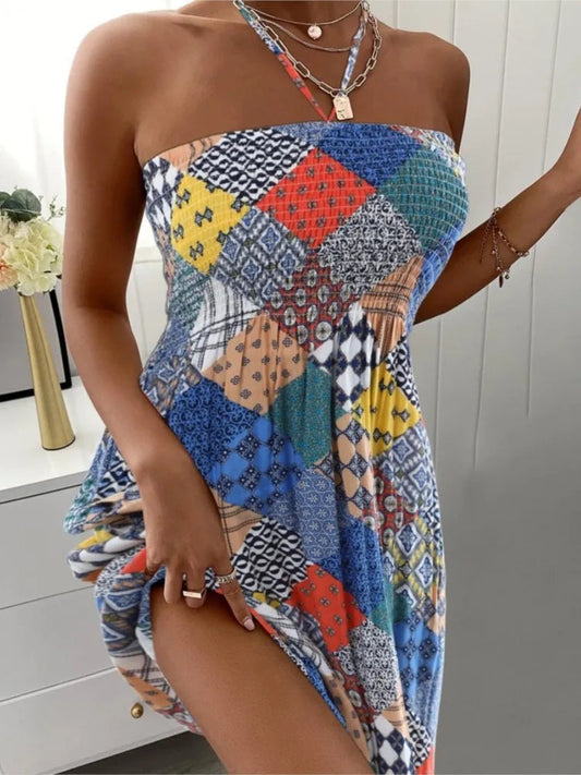 Vibrant Floral Sundress for Women - OutfitLondon
