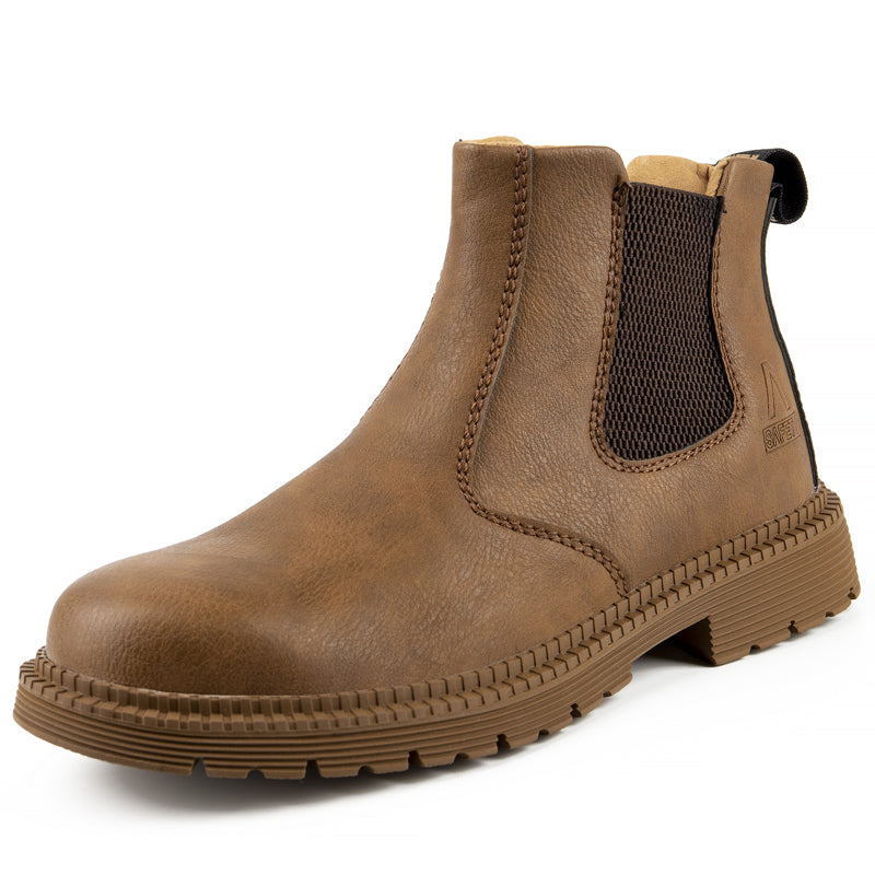 Eco Friendly Steel Toe Work Boots for Men