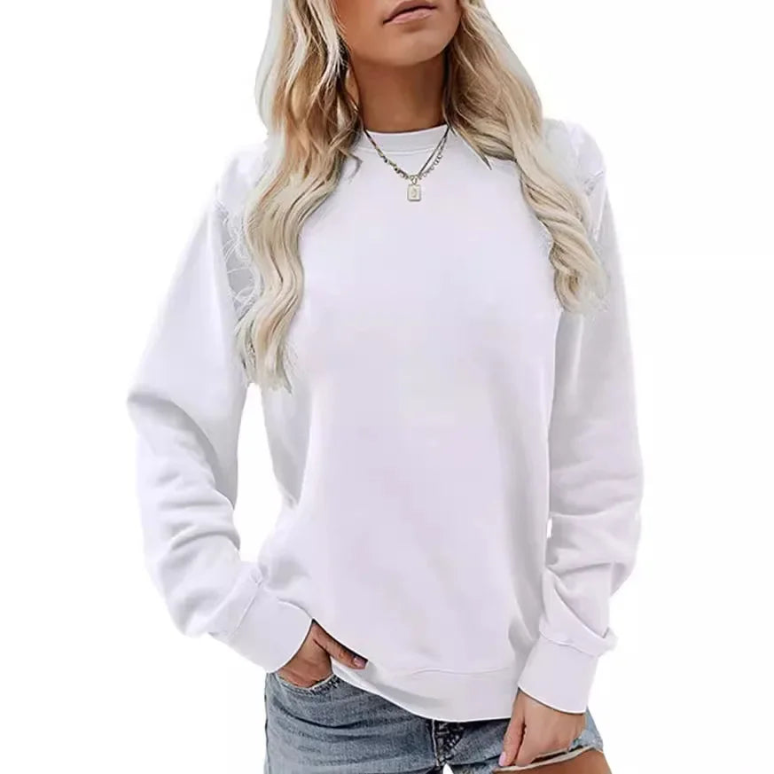 Warm Women's Winter Sweatshirt Casual Fit