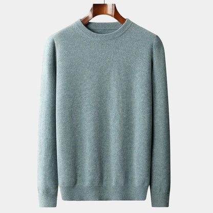 Soft Crew Neck Medium Weight Sweater - OutfitLondon