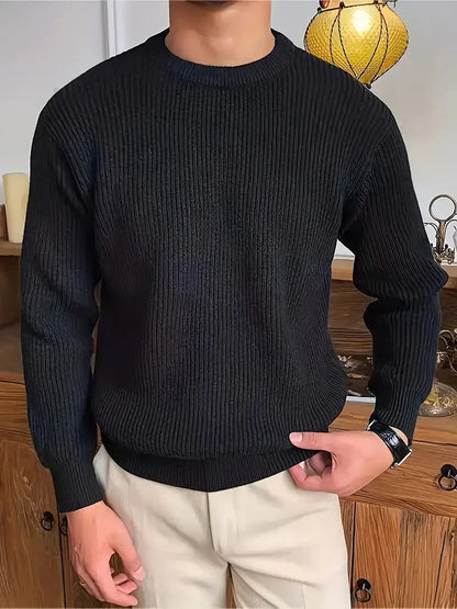 Comfy Soft Knit Sweater Relaxed Fit