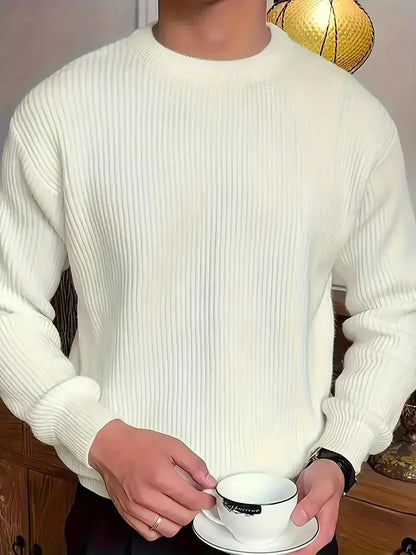 Comfy Soft Knit Sweater Relaxed Fit