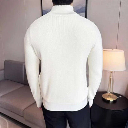 Cozy Zip Up Soft Knit Sweater