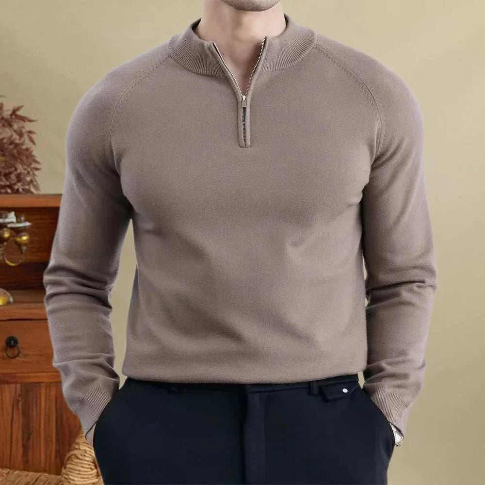 Cozy Fit Crew Neck Soft Sweater - OutfitLondon